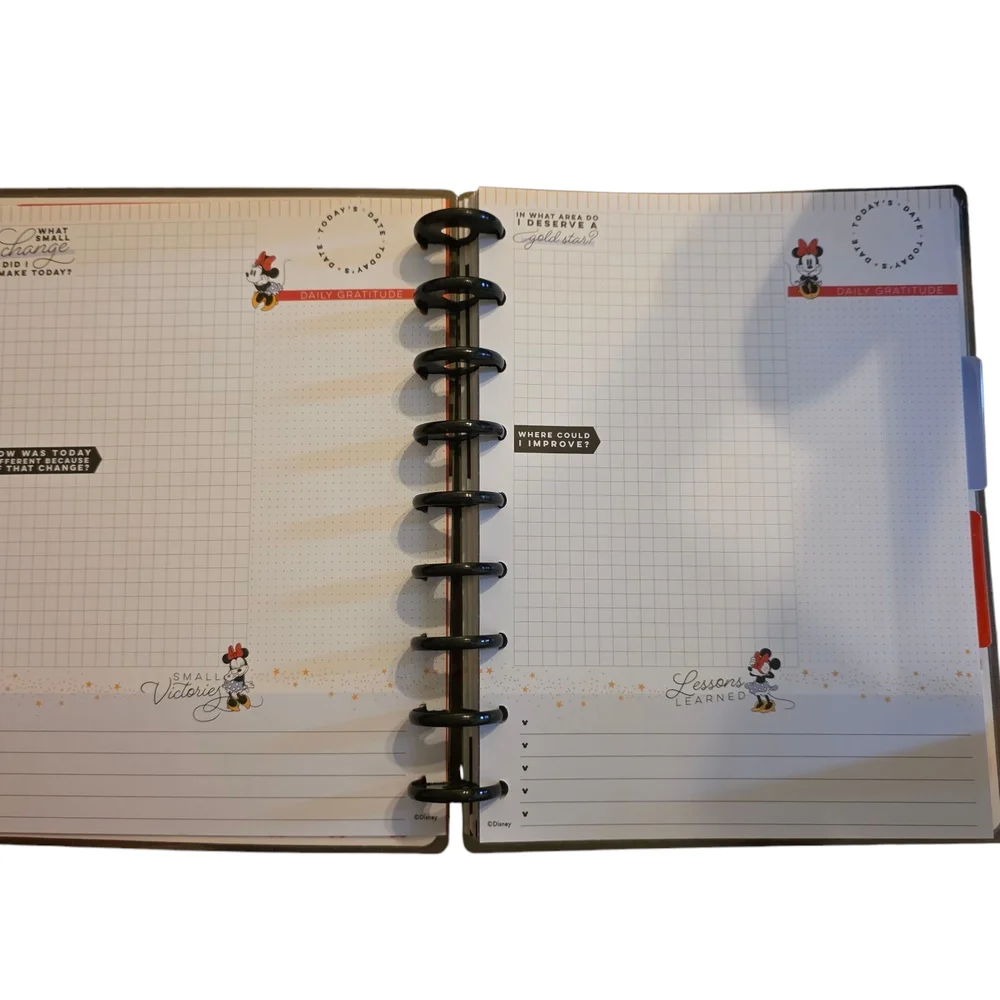 🆕️ Happy Planner Disney Mickey & Minnie Mouse Classic Budget Guided Journal Set - Picture 6 of 15